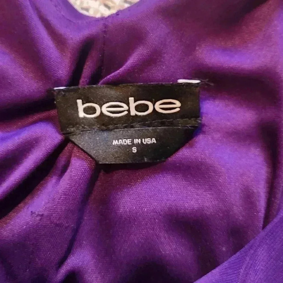 Bebe Purple Mermaid Maxi Dress - Picture 8 of 8